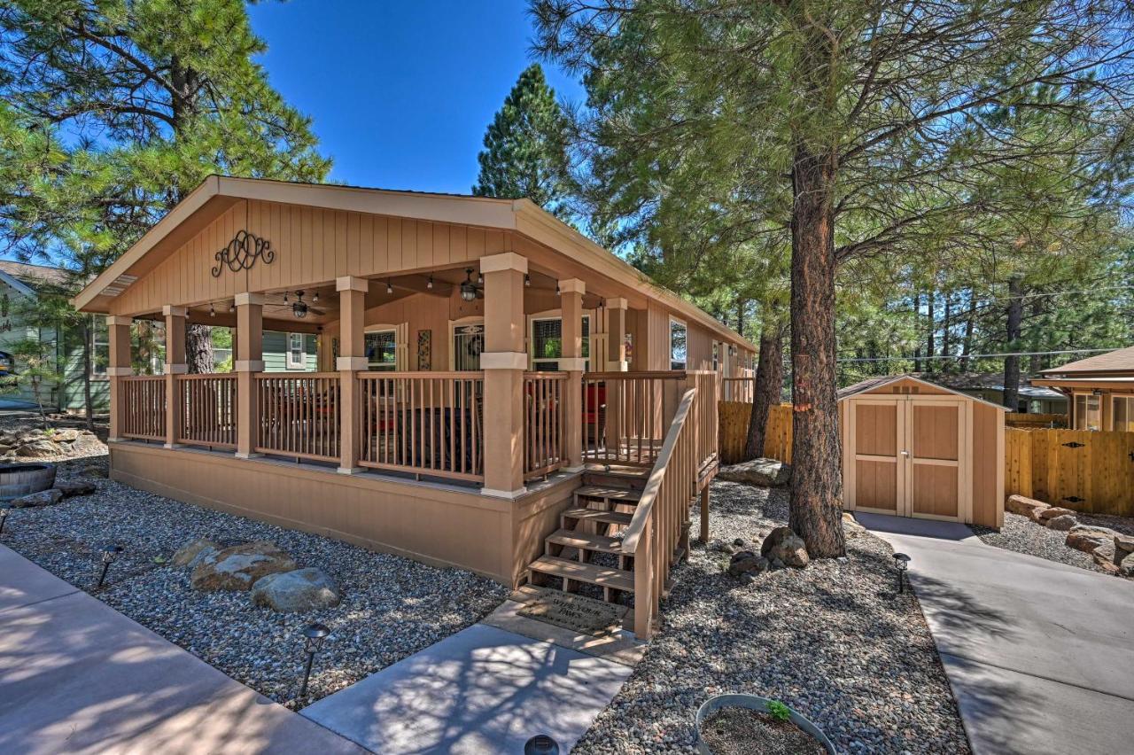 Munds Park Cabin Retreat With Deck And Fire Pit! Exterior foto