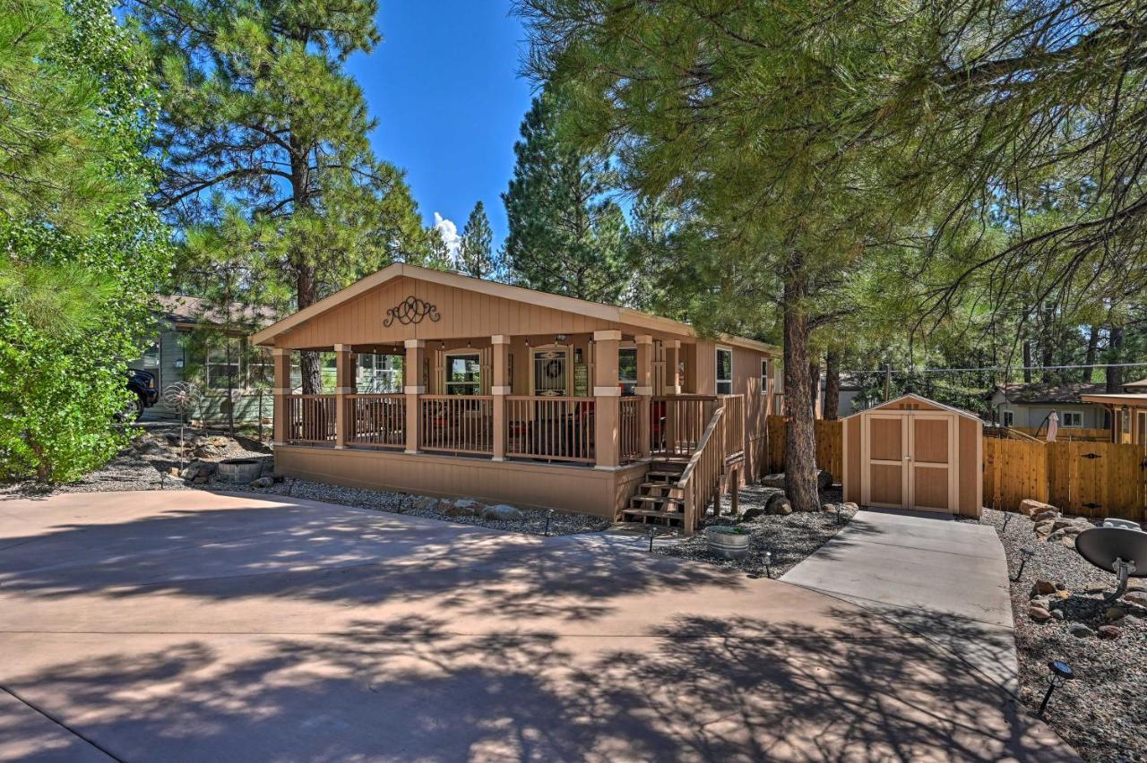 Munds Park Cabin Retreat With Deck And Fire Pit! Exterior foto
